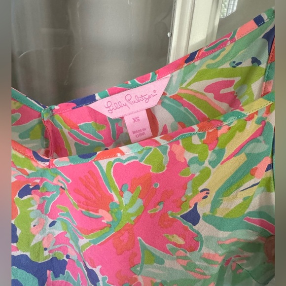 Lilly Pulitzer casa banana camisole top size xs - Picture 2 of 3